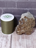 Copper on Quartz with thread spool size reference