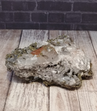 Quartz Crystal Points with pyrite