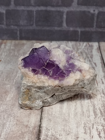 Purple Fluorite gemstone mineral from Morocco Gypsy Gems & Jewelry Naturally Unique