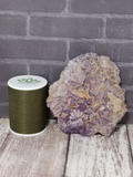 Fluorite with thread spool size reference
