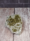 Prehnite with Epidote natural green floret Gypsy Gems & Jewelry Naturally Unique