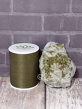 Epidote on Prehnite with thread spool size reference