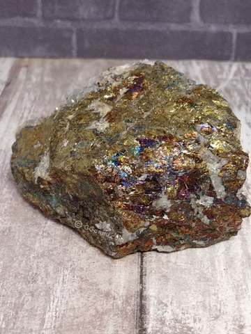 Rough Copper on Quartz