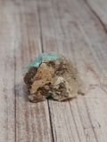 underside of epidote with calcite