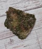 Epidote on Quartz from Morocco on GGandJ.com Gypsy Gems & Jewelry Naturally Unique