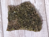 Epidote on Quartz from Morocco on GGandJ.com Gypsy Gems & Jewelry Naturally Unique