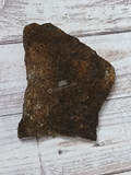 Underside of Epidote on Quartz