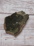 Epidote on Quartz from Morocco on GGandJ.com Gypsy Gems & Jewelry Naturally Unique