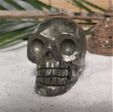 Aquarium Fish Decor ggandj.com  Biker Skull