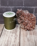 Cobalto Calcite with thread spool size reference