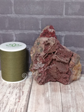 Cobalto Calcite with thread spool size reference