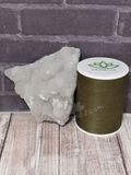 Chalcedony with Apophyllite thread spool size reference