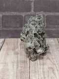 Blue gray crystal mineral gemstone