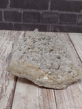 Side view of Chalcedony with Calcite