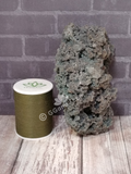 Chalcedony with Apophyllite thread spool size reference