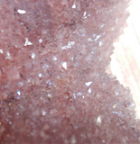 Close up of Moroccan Amethyst unusual Amethyst