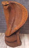 Hand carved Indonesian Wood Cobra from Gypsy Gems & Jewelry