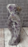 Dream Amethyst Abstract White Purple Gemstone Mineral