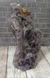 Dream Amethyst Abstract White Purple Gemstone Mineral
