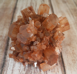 Aragonite Ball from Morocco on GGandJ.com Natural Red Gemstone Mineral Firework Explosion shape