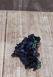 Moroccan blue and green malachite and azurite