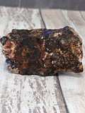 Azurite with Malachite African mineral