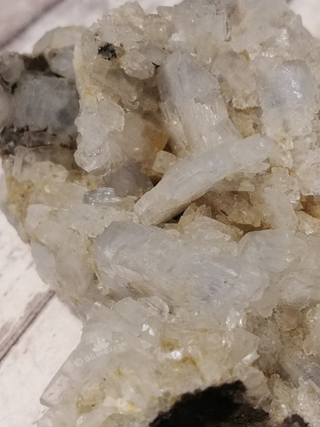 blue gray crystal