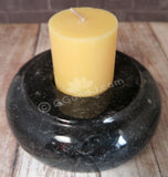 Fossil Candle Holder / Gemstone Stand with Votive GGandJ.com