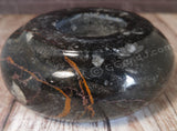 Gypsy Gems & Jewelry™ Naturally Unique™ Ammonite Orthoceras Gemstone Stand Candle Holder