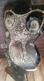 Gypsy Gems & Jewelry™ Naturally Unique™ Goddess 2 Ammonite Statue Profile View GGandJ.com