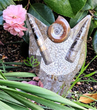 Gypsy Gems Jewelry ammonite orthoceras statue spring