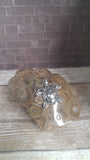 Turtle on natural gemstone Gypsy Gems & Jewelry