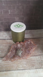 Reptile gift idea Amethyst with size reference