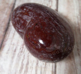 Natural Gemstone Heart, Mauve, Lilac, Red, Purple, Madagascar GGandJ.com