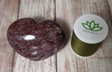 Gypsy Gems & Jewelry™ Naturally Unique™ Jasper Heart with Size Reference