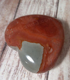 Polychrome Jasper Heart from Madagascar GGandJ.com