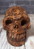 Elephant Skin Jasper Skull - 3"