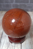 Red Gemstone Sphere GGandJ.com