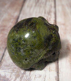 Rear View of Kambaba Jasper Skull