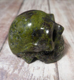 Side View of Kambaba Jasper Skull