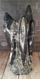 Handcrafted Moroccan Orthoceras Fossil Statue Ammonite GGandJ.com