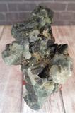 Natural Prehnite with Epidote from Mali, Africa on GGandJ.com Green Botryoidal