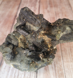 Natural Prehnite with Epidote from Mali, Africa on GGandJ.com Green Botryoidal