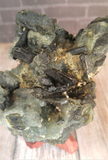 Natural Prehnite with Epidote from Mali, Africa on GGandJ.com Green Botryoidal