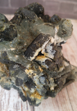 Natural Prehnite with Epidote from Mali, Africa on GGandJ.com Green Botryoidal