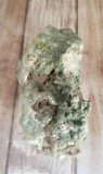Natural green Prehnite with Epidote Gemstone Crystal from Morocco on GGandJ.com