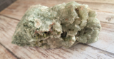 Natural Prehnite with Epidote from Morocco on GGandJ.com Green Botryoidal