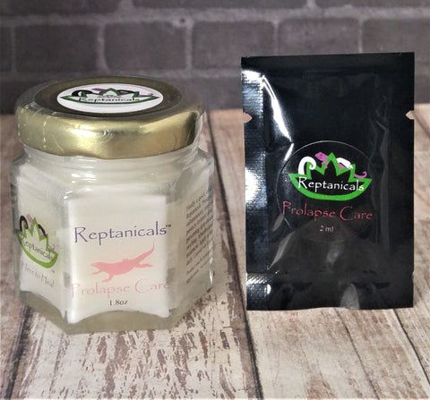 Reptanicals Prolapse Care Line Emergency first aid for Reptiles with prolapsed hemipenes
