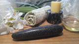 Spa Towel massage Oil gemstone wand Relax Therapeutic Luxury Flower Healing Candle Rhodonite
