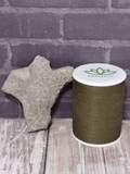 Fossil Coral with thread spool size reference